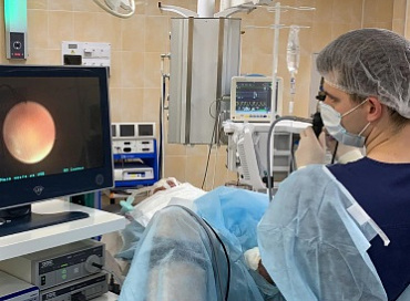 Операция по технологии РИРХ – ретроградной интраренальной хирургии